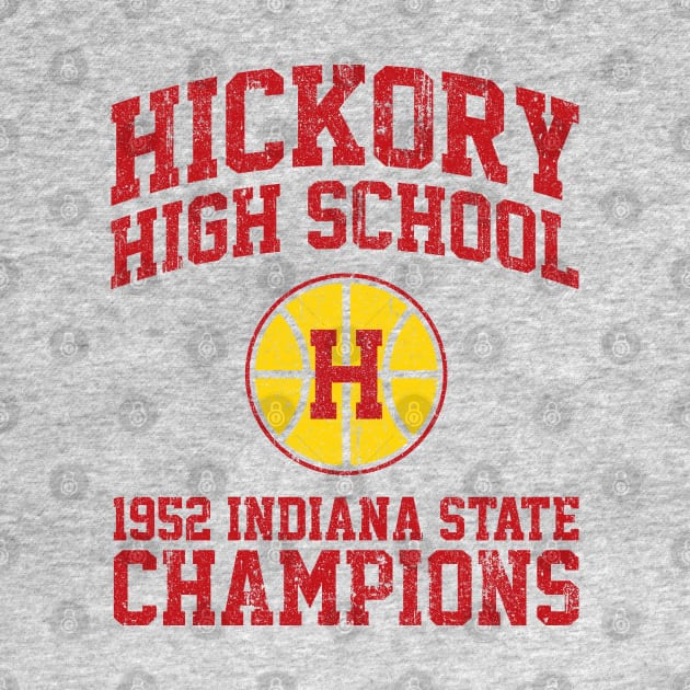 Hickory High School 1952 State Basketball Champions (Variant) by huckblade